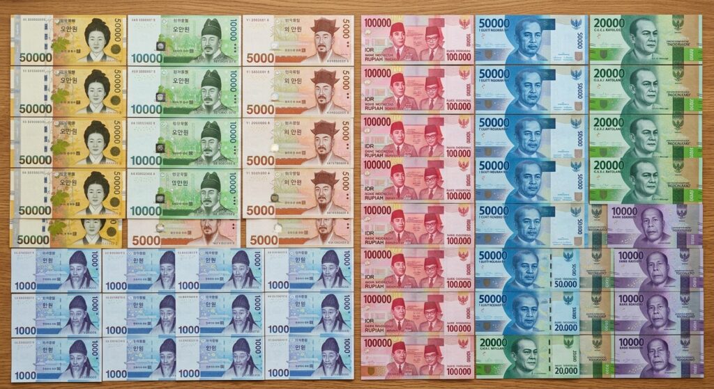 Tukar Won Korea ke Rupiah